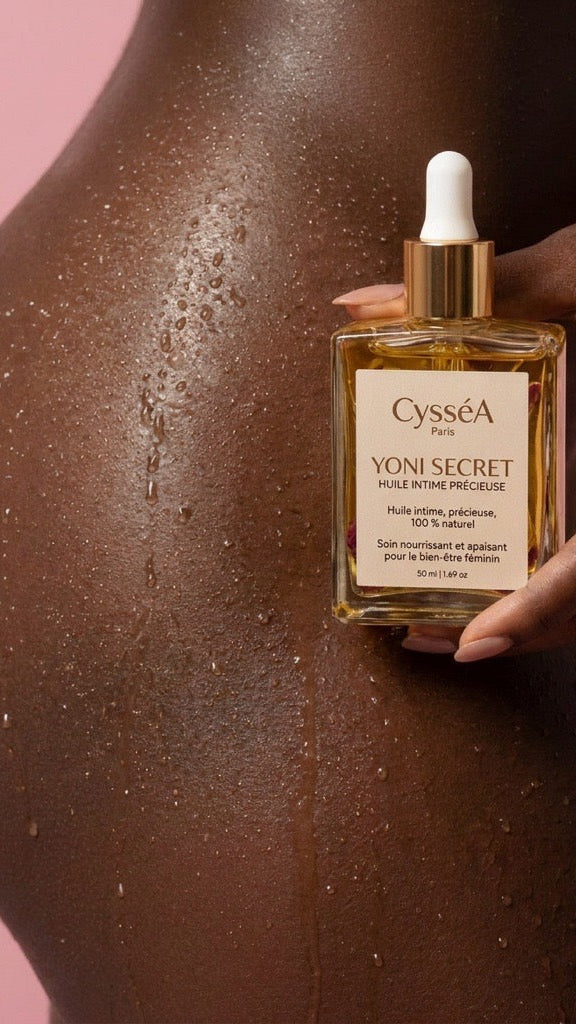 Yoni Secret Oil, huile intime naturelle 50ml, Cysséa Paris