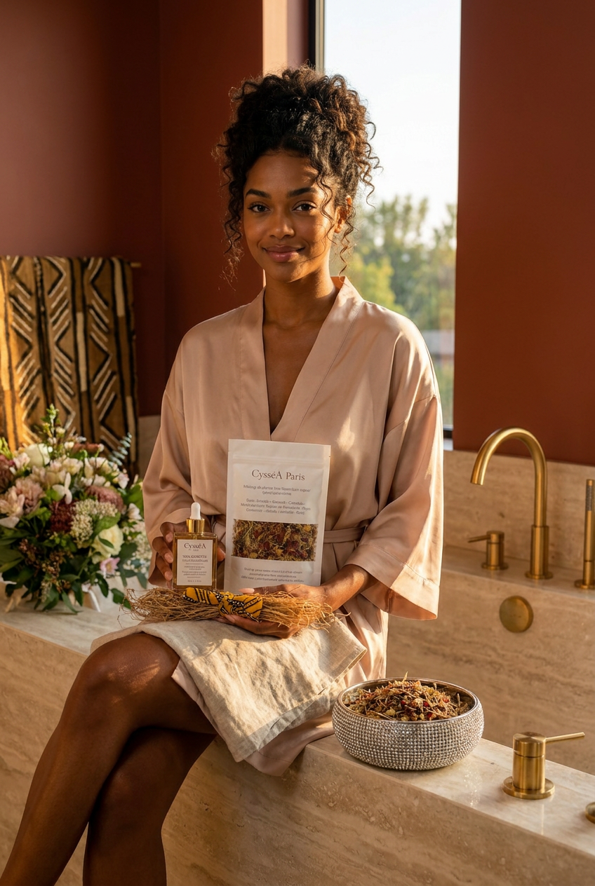Rituel Khamarose : Huile + Mélange de Plantes + Khamaré
