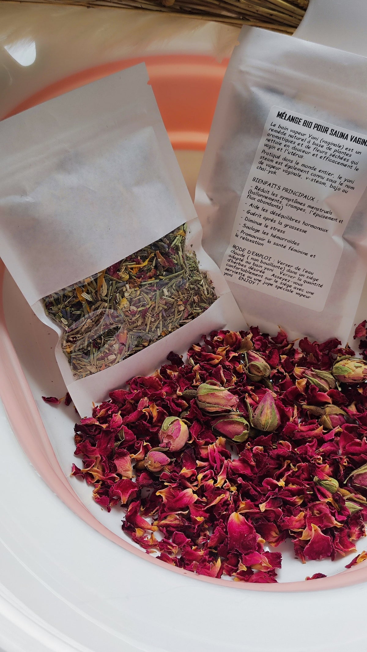 Mélange de plantes à la camomille pour peaux sensibles, Cysséa Paris